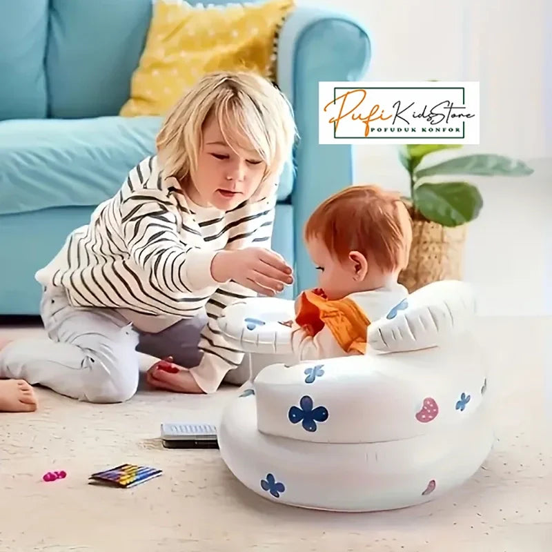 📢 Pufikids Şişme Koltuk ile Eğlence ve Konfor Bir Arada! 🎈✨