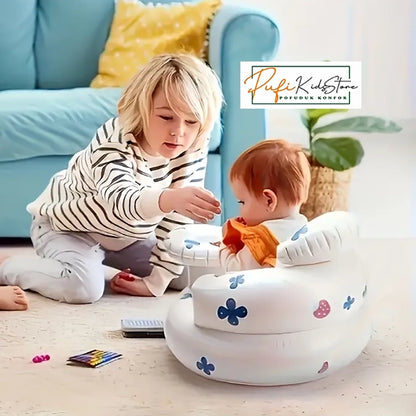 Şişme Bebek Oturma Koltuğu | Tepsili & Fileli | 4-24 Ay